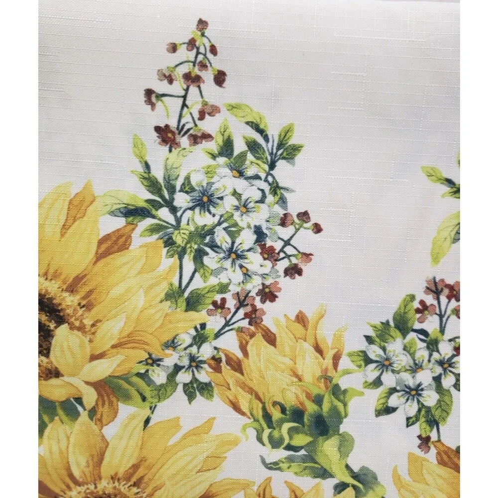 Printed Fabric Tablecloth, 60